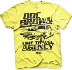 Doc Brown Time Travel Agency T-Shirt