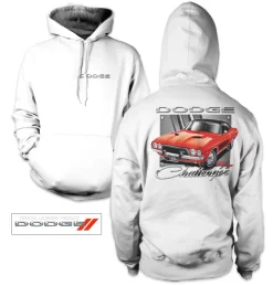 Dodge - Red Challenger Hoodie