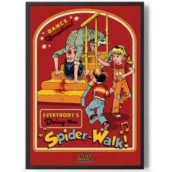 Doing The Spider-Walk Poster Standard
