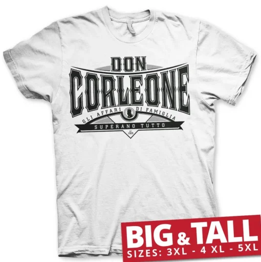 Don Corleone - Superano Tutto Big & Tall T-Shirt