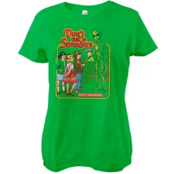 Don't Talk To Strangers Girly Tee