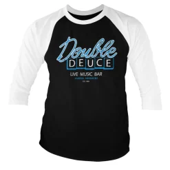 Double Deuce Live Bar Baseball 3/4 Sleeve Tee