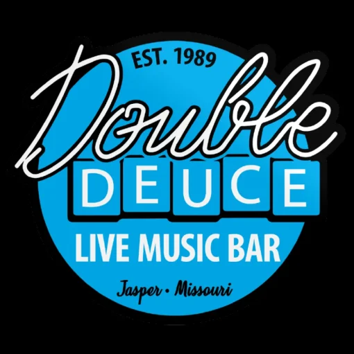 Double Deuce Live Music Bar Sticker
