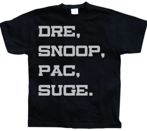 Dre, Snoop, Pac & Suge T-Shirt