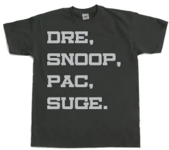 Dre, Snoop, Pac & Suge T-Shirt