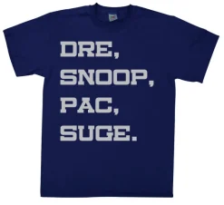 Dre, Snoop, Pac & Suge T-Shirt
