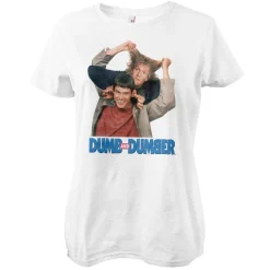 Dumb And Dumber Washed Poster Girly Tee