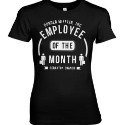 Dunder Mifflin Employee Of The Month Girly Tee