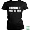 Dunder Mifflin Inc. Logo Organic Girly Tee