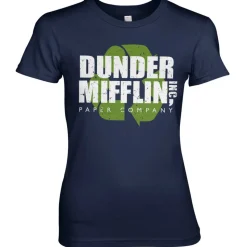Dunder Mifflin Recycle Logo Girly Tee