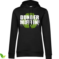 Dunder Mifflin Recycle Logo Girls Hoodie
