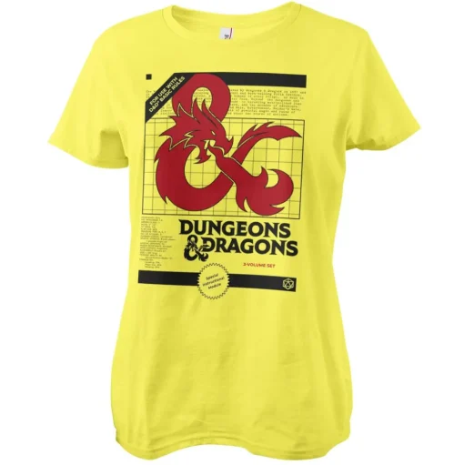 Dungeons & Dragons - 3 Volume Set Girly Tee