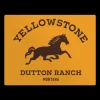 Dutton Ranch Montana Sign Sticker