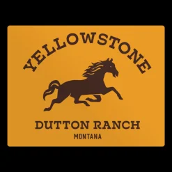 Dutton Ranch Montana Sign Sticker