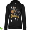 Elvis On Toes Girly Hoodie
