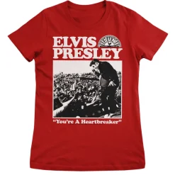 Elvis Presley - Heartbreaker Girly Tee