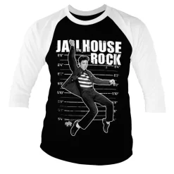 Elvis Presley - Jailhouse Rock Baseball 3/4 Sleeve Tee