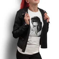 Elvis Presley - Love Me Tender Portrait Girly Tee