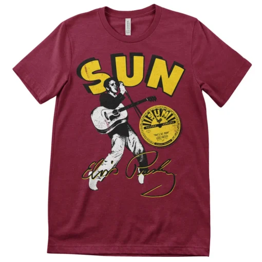 Elvis Presley - Sun Records T-Shirt