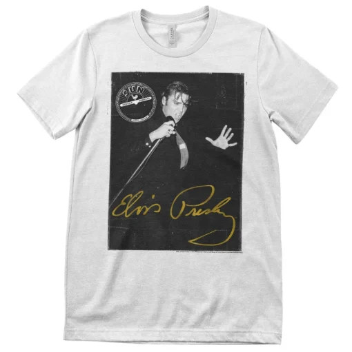 Elvis Presley Golden Signature T-Shirt