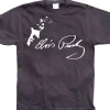 Elvis profil/autograf T-Shirt