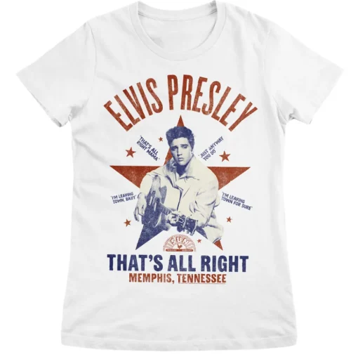 Elvis Prsley - That's All Right Girly Tee