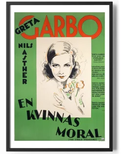 En Kvinnas Moral Film Poster