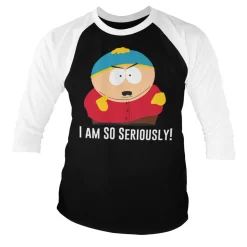 Eric Cartman - I Am So Seriously Baseball 3/4 Sleeve Tee