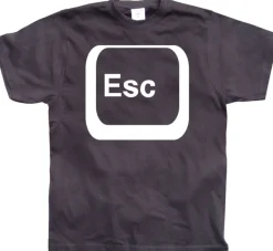 Escape Button T-Shirt