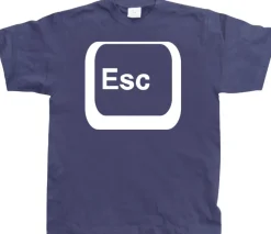 Escape Button T-Shirt