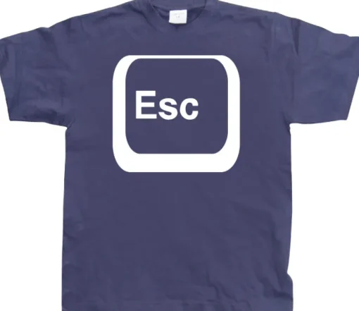 Escape Button T-Shirt