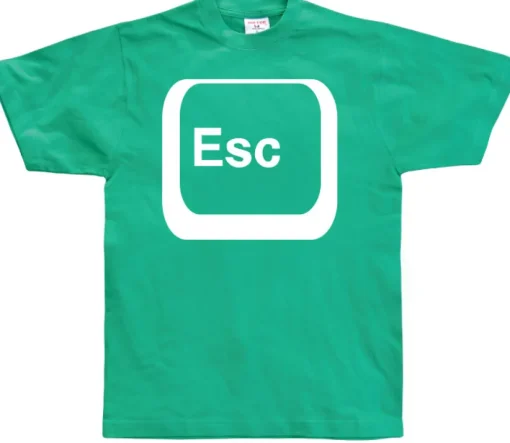 Escape Button T-Shirt
