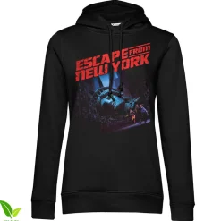Escape From New York Poster Girls Hoodie