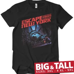 Escape From New York Poster Big & Tall T-Shirt