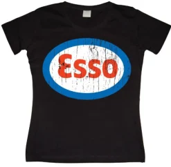 Esso Distressed Girly T-shirt