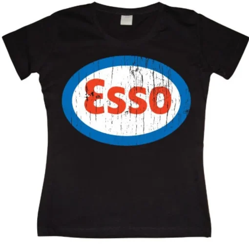 Esso Distressed Girly T-shirt