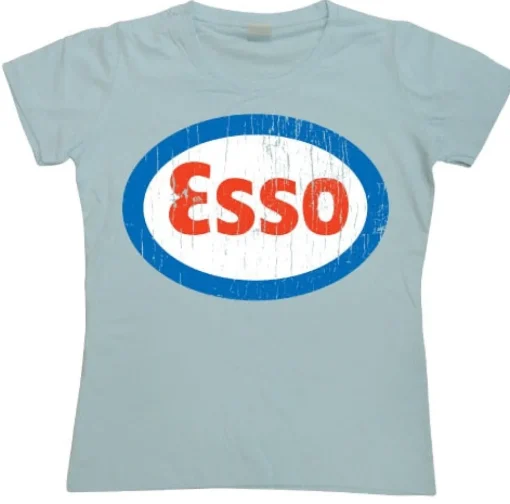 Esso Distressed Girly T-shirt