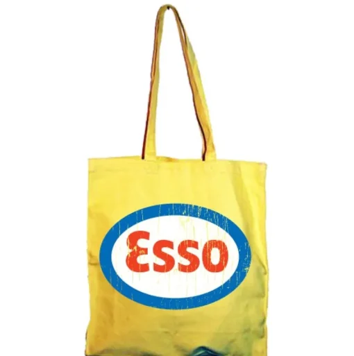Esso Distressed Tote Bag