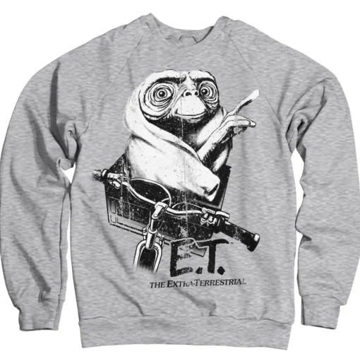 E.T. Biking Distressed Sweatshirt