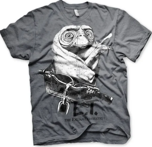 E.T. Biking Distressed T-Shirt