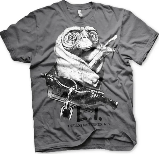 E.T. Biking Distressed T-Shirt