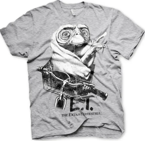 E.T. Biking Distressed T-Shirt