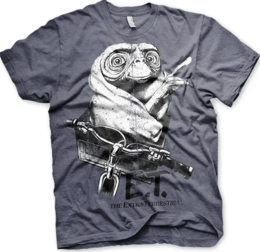 E.T. Biking Distressed T-Shirt