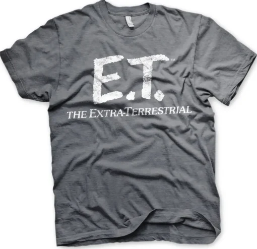 E.T. Extra-Terrestrial Distressed Logo T-Shirt