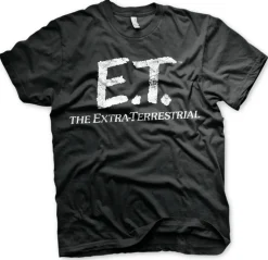E.T. Extra-Terrestrial Distressed Logo T-Shirt