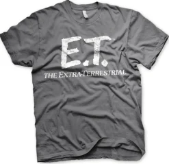 E.T. Extra-Terrestrial Distressed Logo T-Shirt