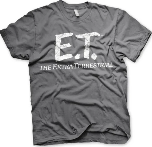 E.T. Extra-Terrestrial Distressed Logo T-Shirt