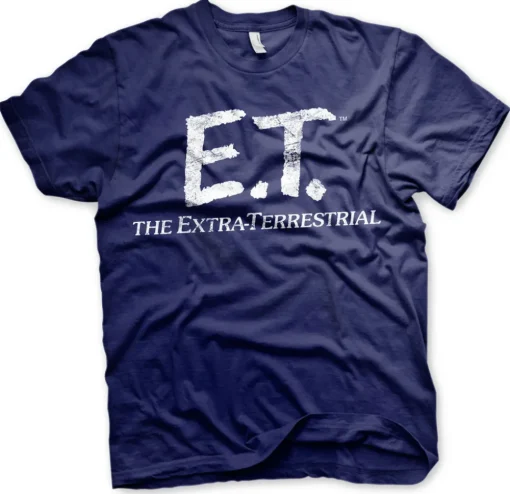 E.T. Extra-Terrestrial Distressed Logo T-Shirt