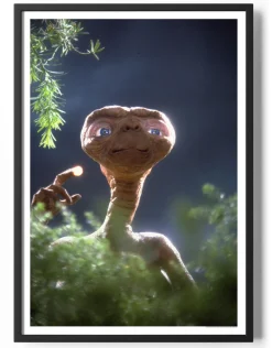 E.T. Glowing Finger Poster