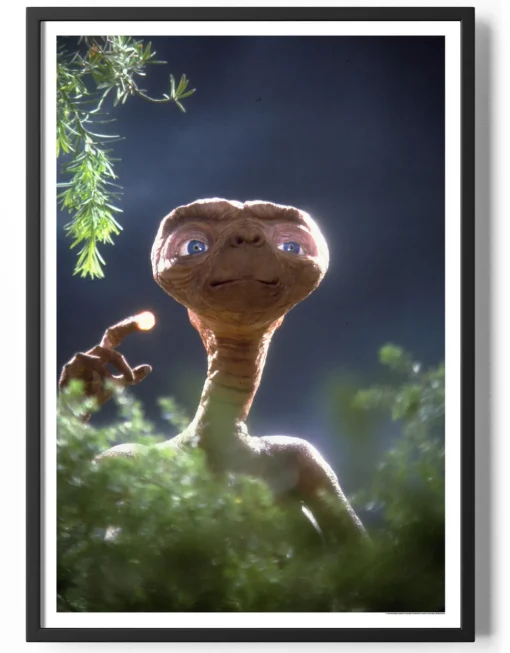 E.T. Glowing Finger Poster